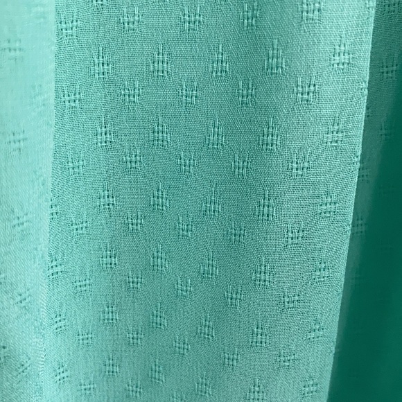 Cold Shoulder Ruffle/Button/Tie Front Top - Picture 6 of 6